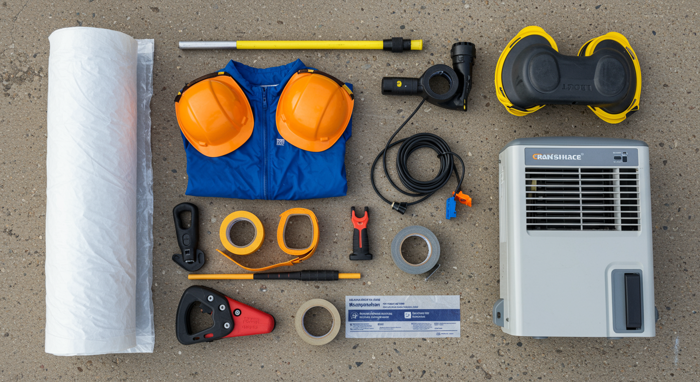 Crawlspace Encapsulation Tools