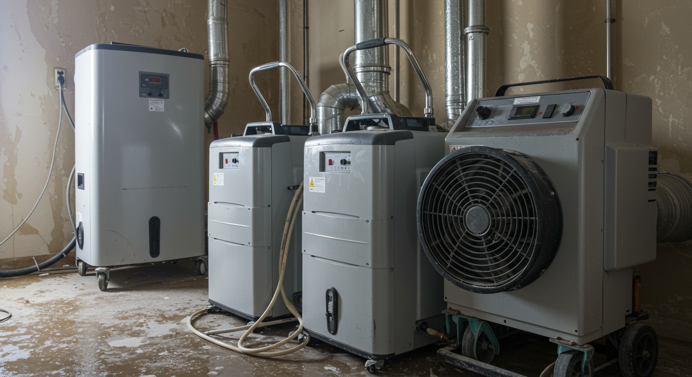 Drying and Dehumidification Process