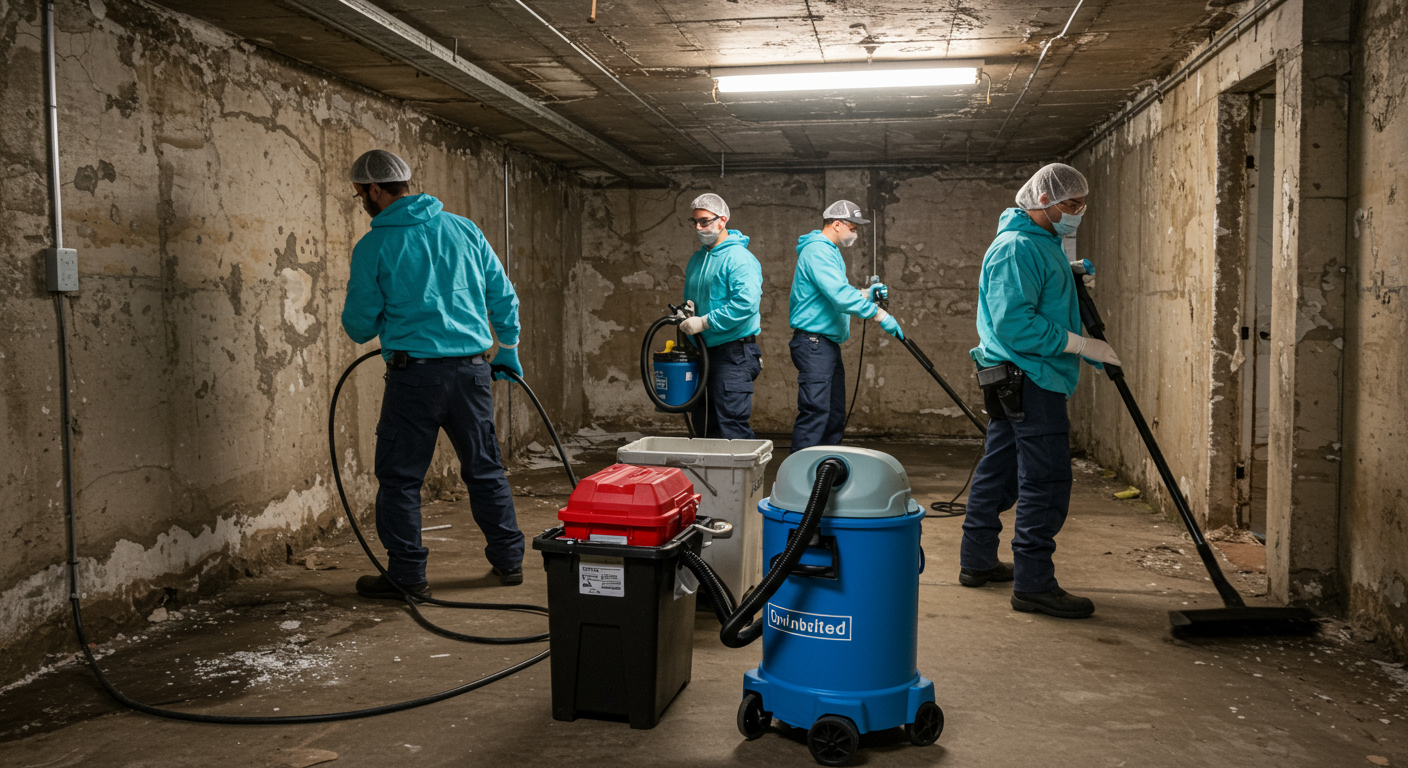 Mold Inspection in Progress