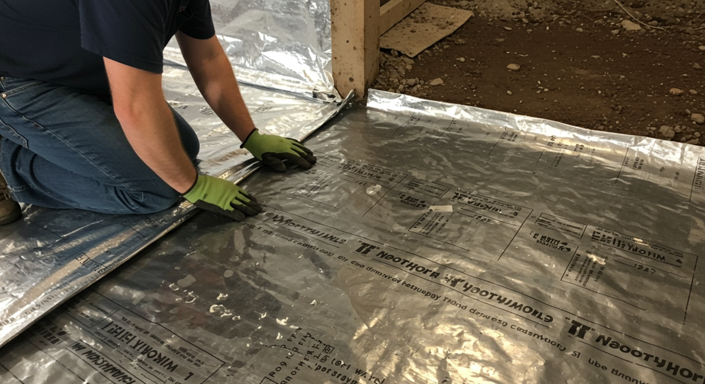 Vapor Barrier Installation