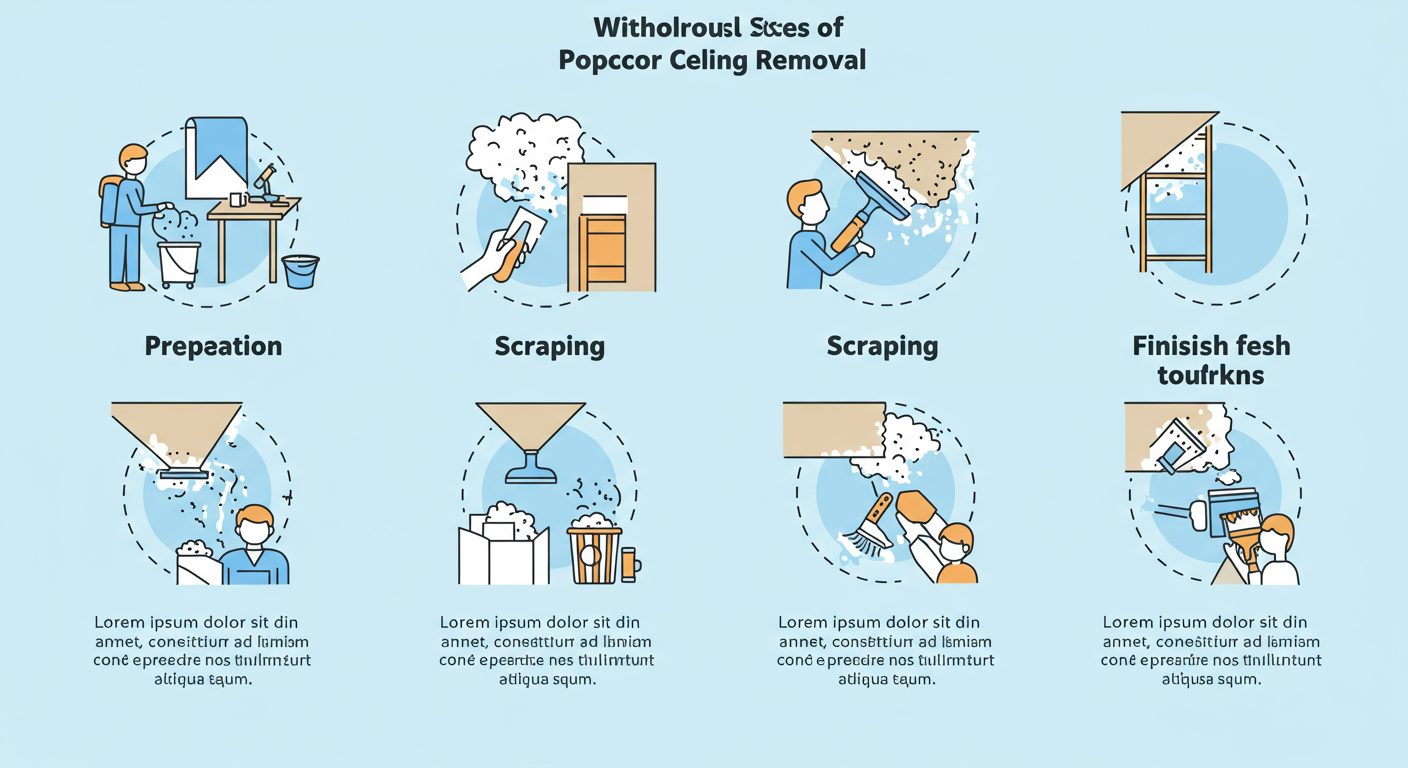 Popcorn Ceiling Removal Process